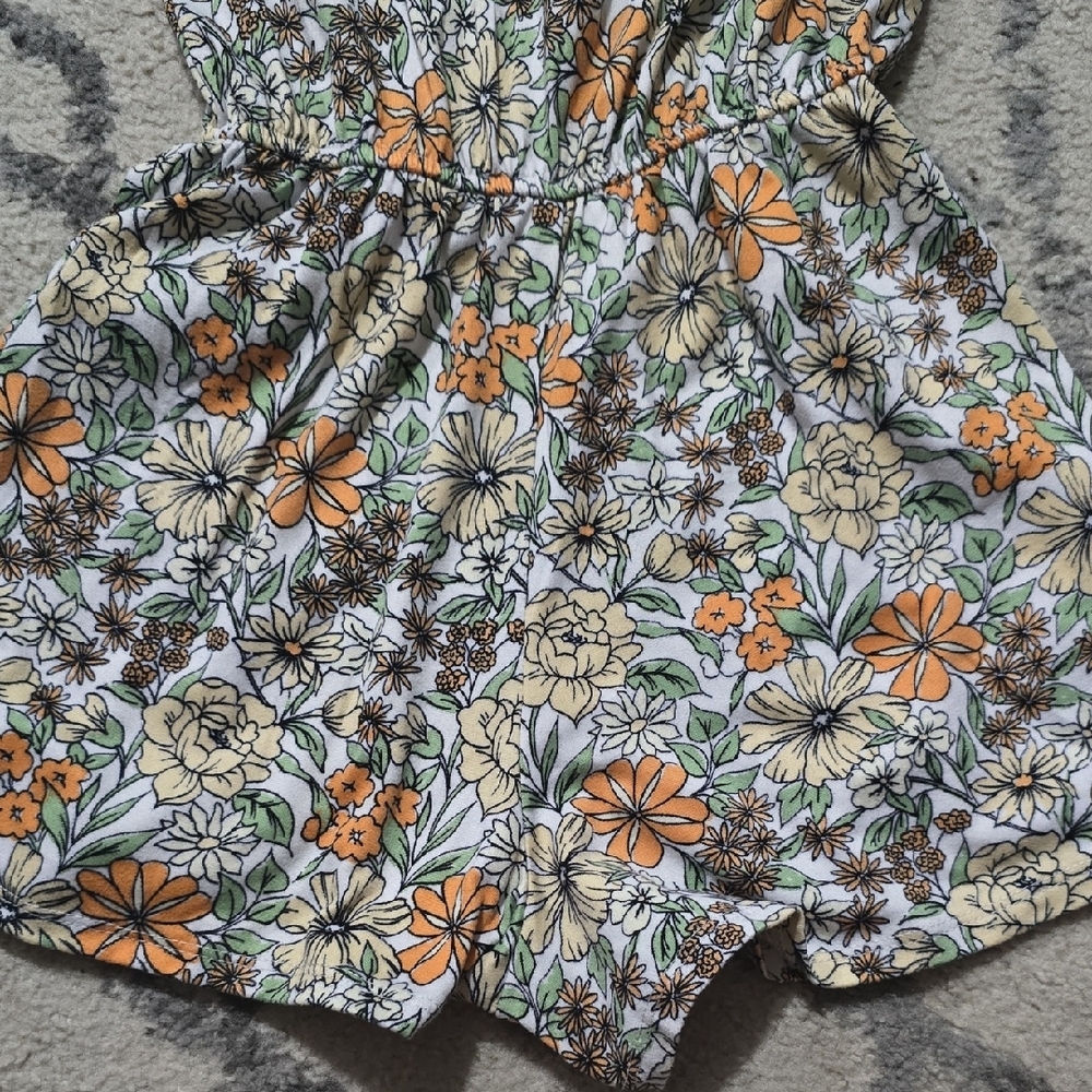 Floral Kids One Piece Bodysuit - Picture 3 of 7